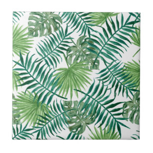 Carreau Motif tropical de feuille