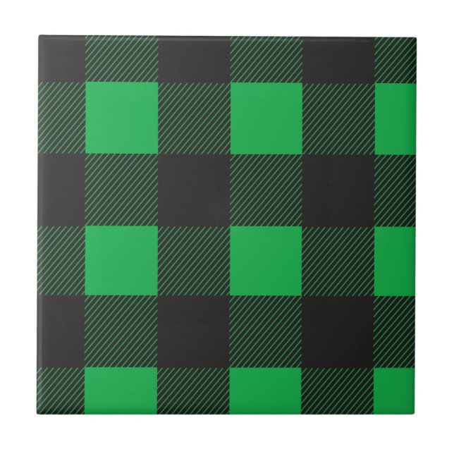 Carreau Motif vert (Devant)