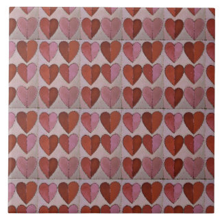 Carreau Motif vintage de coeur
