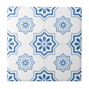 Carreau Motif Vintage du carrelage portugais Azulejo