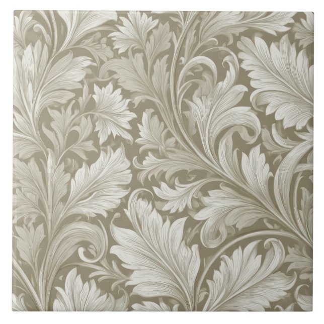 Carreau Motif William Morris (Devant)
