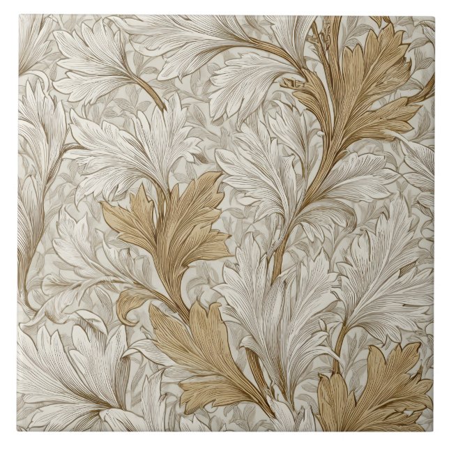 Carreau Motif William Morris (Devant)