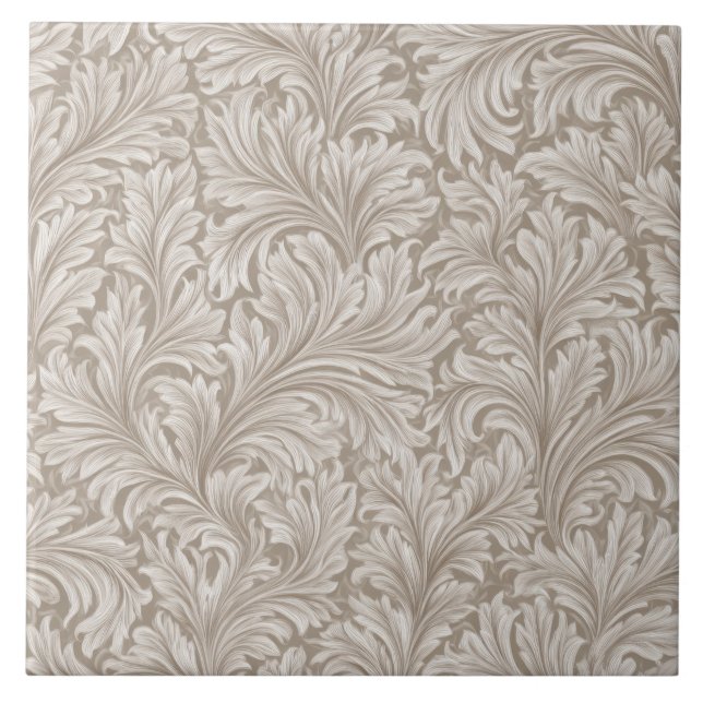 Carreau Motif William Morris (Devant)