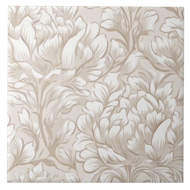 Carreau Motif William Morris (Devant)