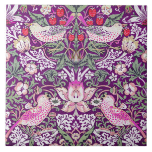 Carreau Motif William Morris Strawberry Thief