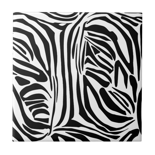 Carreau Motif zèbre (Devant)