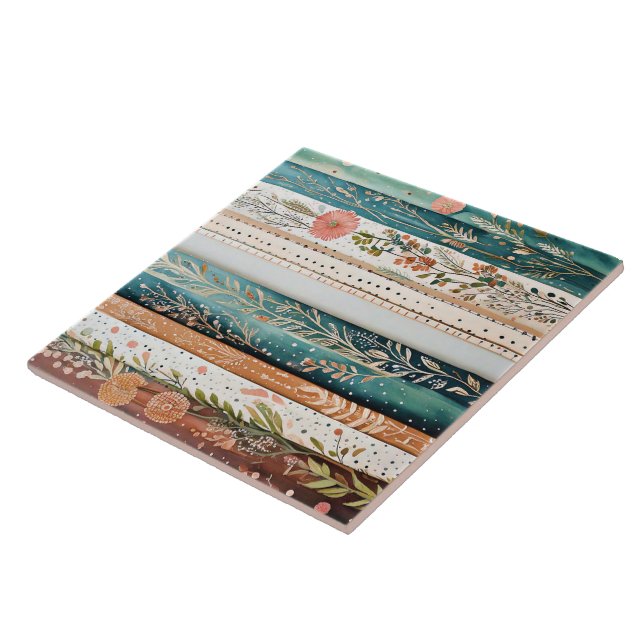 Carreau Motifs mixtes shabby chic (Côté)