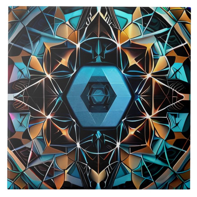 Carreau Motifs motif géométriques décoratifs (Devant)