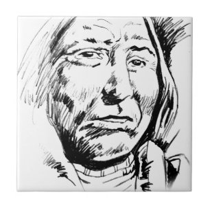 Carreau Motivation du croquis en chef indien