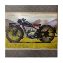Moto de cru d'aquarelle