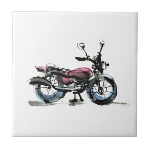 Carreau Motocyclette