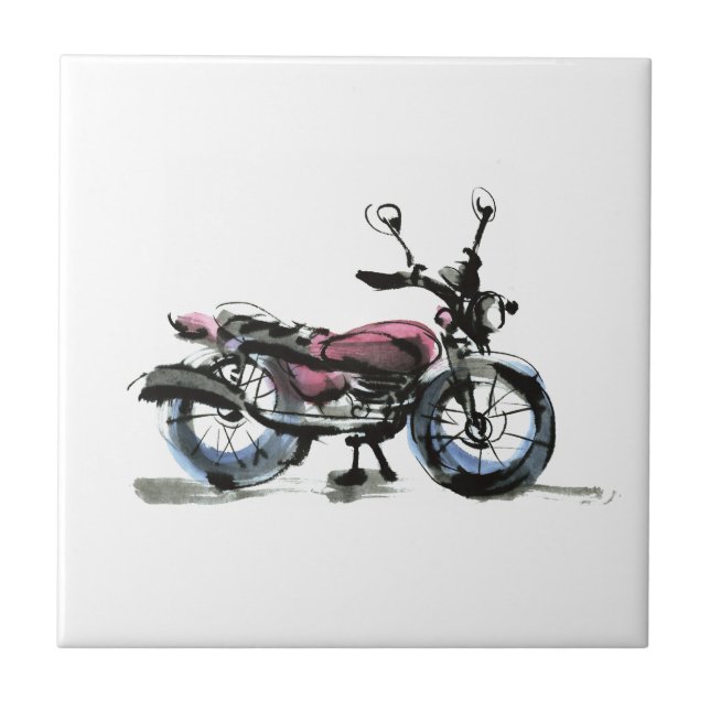 Carreau Motocyclette (Devant)