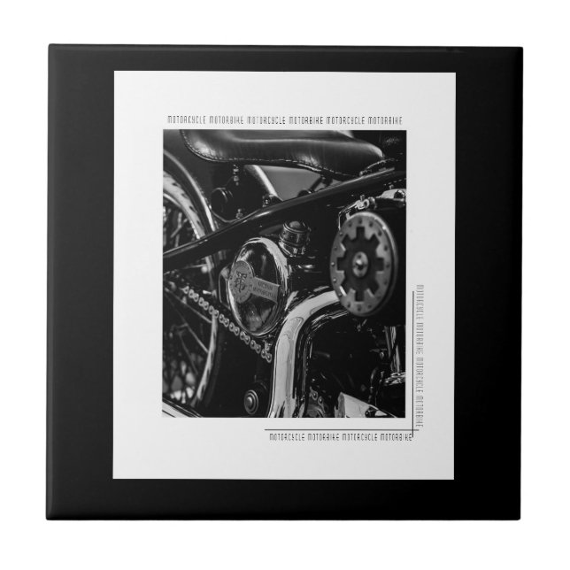 Carreau Motorcycle Motorbike moker Ride Rider (Devant)