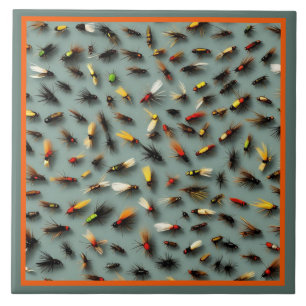 Carreau Mouches de pêche