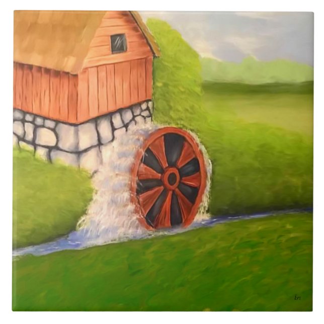 Carreau Moulin à eau (Devant)