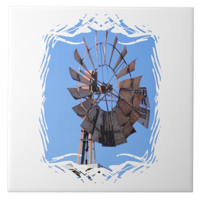 Carreau Moulin à vent 1 (Devant)