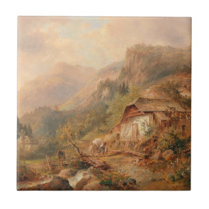 Carreau Moulin près de Steierling, Haute-Autriche Emil Bar