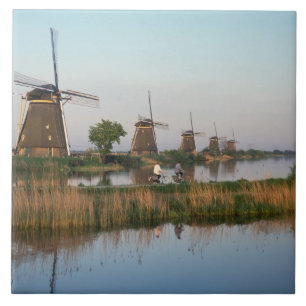 Carreau Moulins à vent, Kinderdijk, Pays-Bas