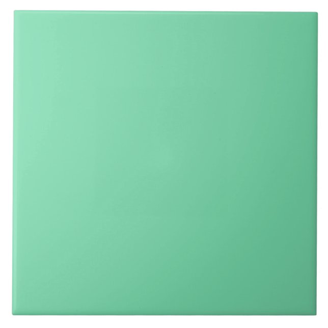 Carreau MOUSSE MARINE VERTE (couleur solide) ~ (Devant)