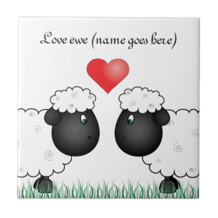 Carreau Moutons de brebis d'amour