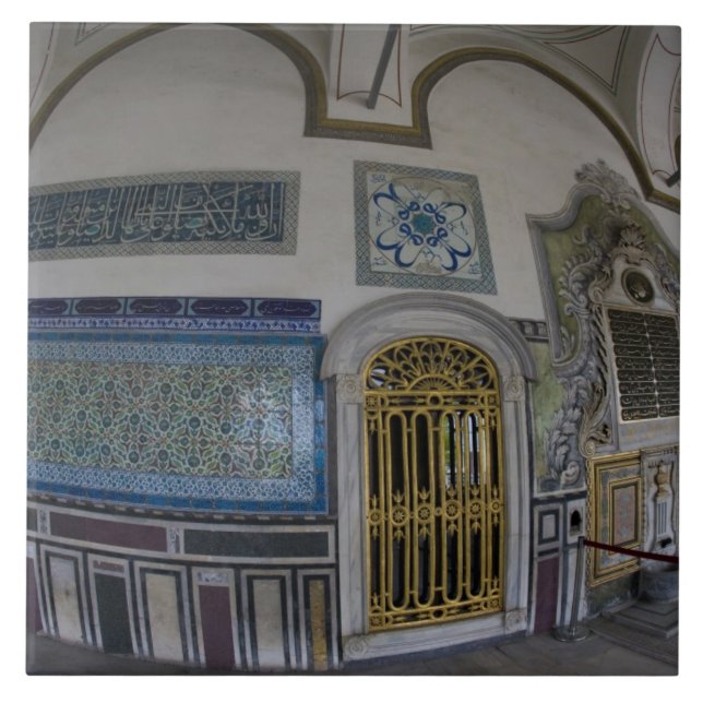 Carreau Moyen-Orient Turquie et ville d'Istanbul avec les  (Devant)