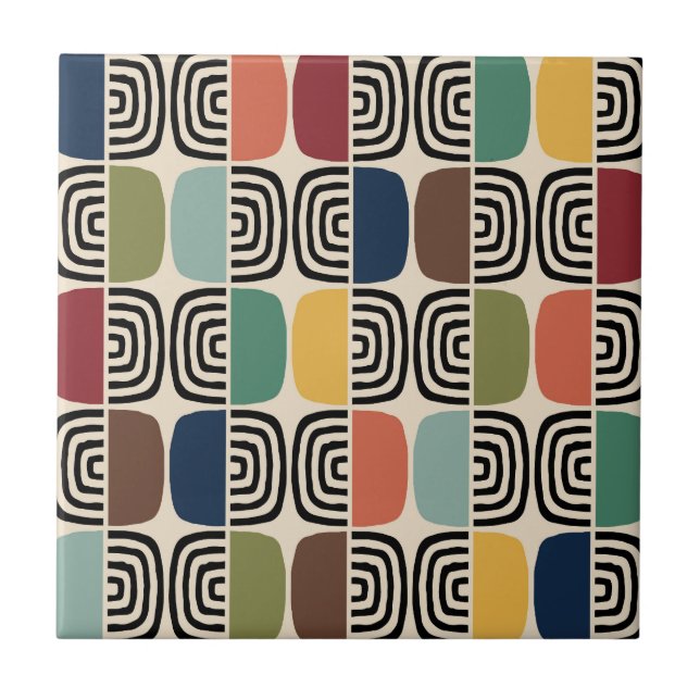 Carreau Moyen-siècle Âge atomique moderne (Devant)