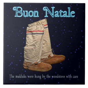 Carreau Mukluks de Noël