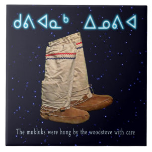 Carreau Mukluks de Noël