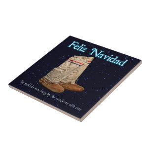 Carreau Mukluks de Noël