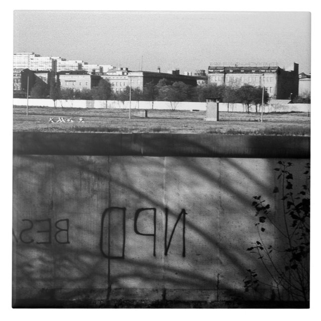 Carreau Mur Berlin Allemagne vintage (Devant)