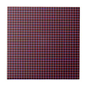 Carreau Mur de l'héritage du tartan du clan écossais Accen