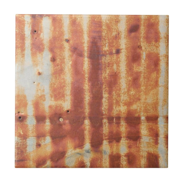 Carreau Mur extérieur en métal très rude d'une agglomérati (Devant)