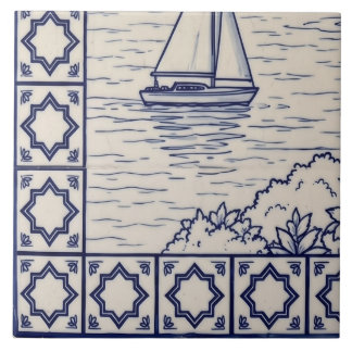 Carreau Murale Azulejo de San Francisco 5 sur 6 en bas à g