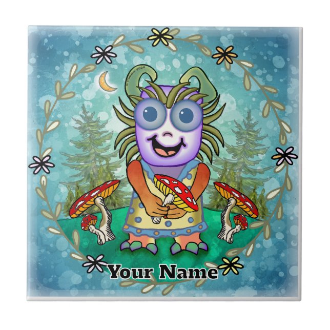 Carreau Mushroom Monster (Devant)