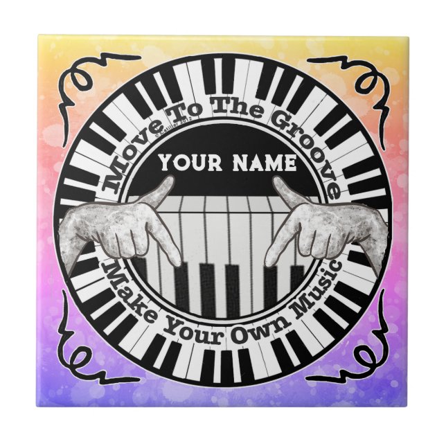 Carreau Music Groove  (Devant)