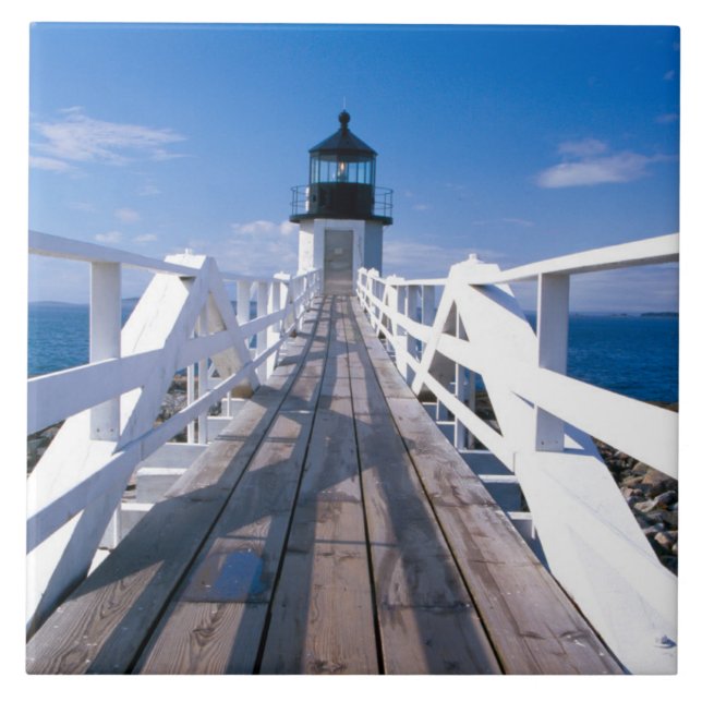 Carreau NA, États-Unis, Maine, Port Clyde. Marshall Point  (Devant)