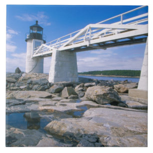 Carreau NA, États-Unis, Maine, Port Clyde. Marshall Point