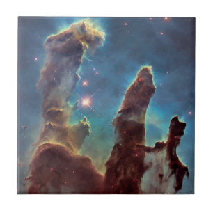 Carreau NASA Hubble Telescope Photo PIllars of Creation