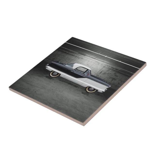 Carreau Nash Metropolitan noir et blanc (Côté)