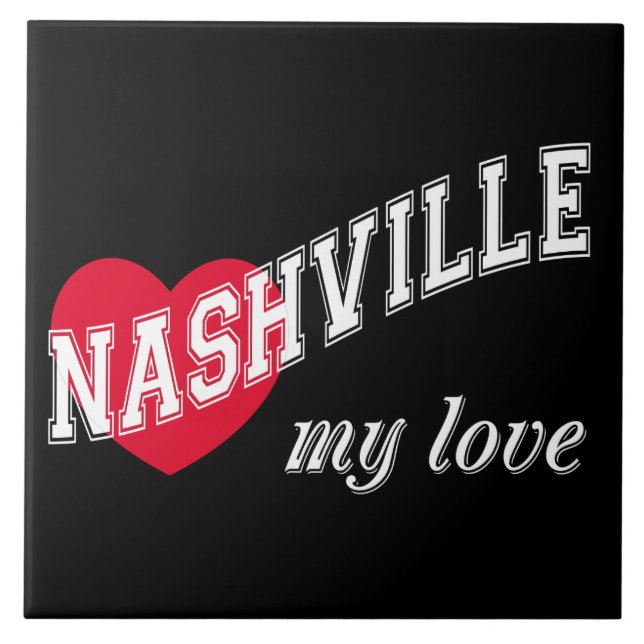 Carreau Nashville mon amour (Devant)
