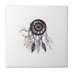 Carreau Natif américain artistique moderne Dreamcatcher<br><div class="desc">Ce dreamcatcher artistique moderne et frais de Natif américain est parfait pour la personne à la mode et élégante. Sa copie contemporaine et simple est grande pour beaucoup de cadeaux et d'occasions. Appréciez cette conception ethnique et artsy pour votre prochain achat ; pour vous-même,  vos amis,  ou votre famille.</div>