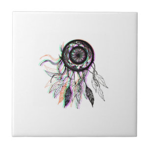 Carreau Natif américain artistique moderne Dreamcatcher