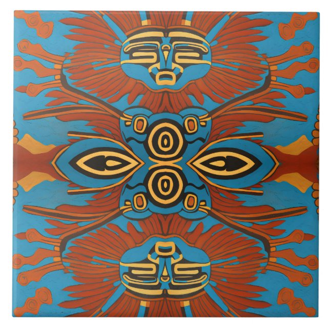 Carreau Native du Nord-Ouest (Devant)