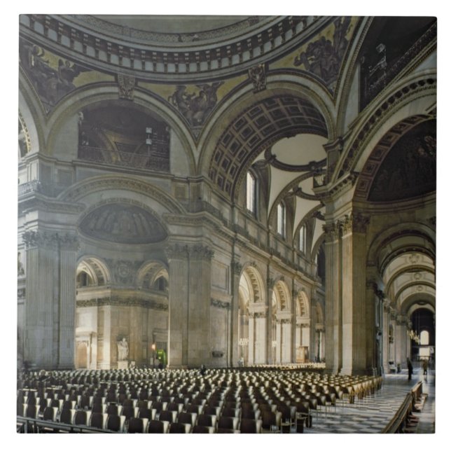 Carreau Nave de la cathédrale de St Paul (photo) (Devant)