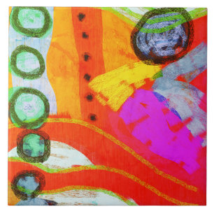 Carreau Ne va nulle part peinture numérique Abstraite