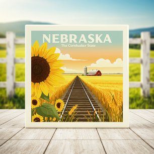 Carreau Nebraska vintage