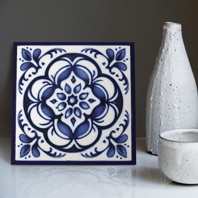Carreau Néerlandais Delft Blue Repro Backsplash Cuisine mu (Créateur téléchargé)