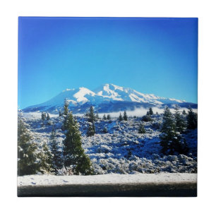 Carreau Neige d'hiver à Mount Shasta, CA