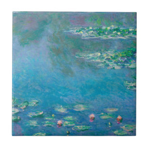 Carreau Nénuphars de Claude Monet Fine Art Painting
