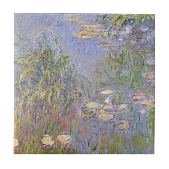Carreau Nénuphars de Claude Monet |, groupe d'herbe (Devant)